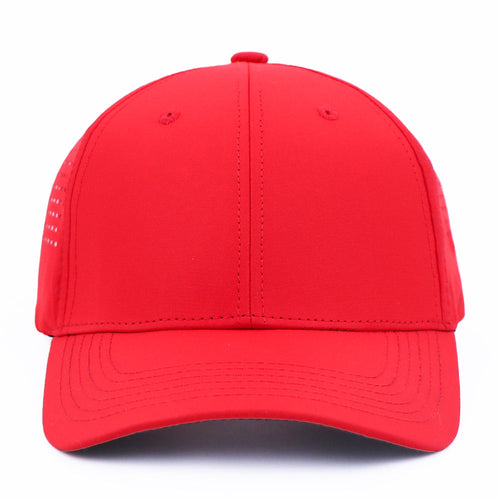 Blank Performance Hat - Red